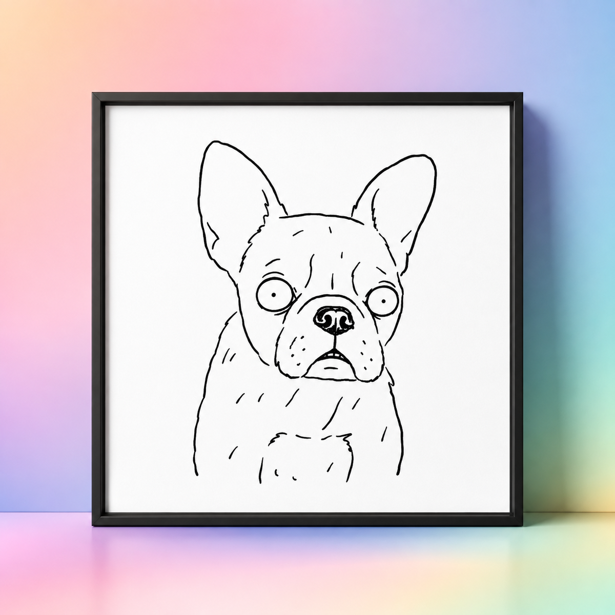 Ugly Pet Portraits Print