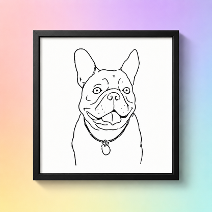 Ugly Pet Portraits Print